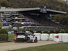 Stedoevropská rallye, pedposlední závod seriálu mistrovství svta (WRC), mla...