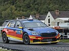 Stedoevropská rallye, pedposlední závod seriálu mistrovství svta (WRC), mla...