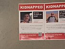 Po celém svt se objevily plakátky s unesenými izraelskými obany