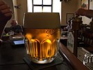 Podle mnoha pivních znalc se U Hrocha epuje jedna z nejlepích plzní v Praze.