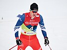 Bec na lyích Michal Novák bhem mistrovství svta v Planici.