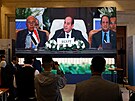 Egyptský prezident Abdal Fattáh Sísí kritizoval civilní obti konfliktu i...