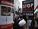 Demonstrace na podporu Palestinc v Londýn (21. íjna 2023)