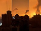 Pásmo Gazy elilo velmi intenzivnímu ostelování