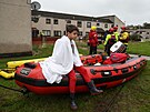 Skotsko bhem záplav a boue Babet  (20. íjna 2023)