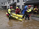 Skotsko bhem záplav a boue Babet  (20. íjna 2023)