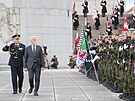 U památníku na praském Vítkov si politici vetn prezidenta pipomnli 105....