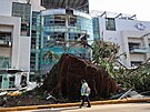 Následky hurikánu Otis v Mexiku (28. íjna 2023)
