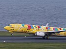 Japonské nízkonákladové aerolinky vyzdobily svj Boeing 737 ve stylu pokemon. ...