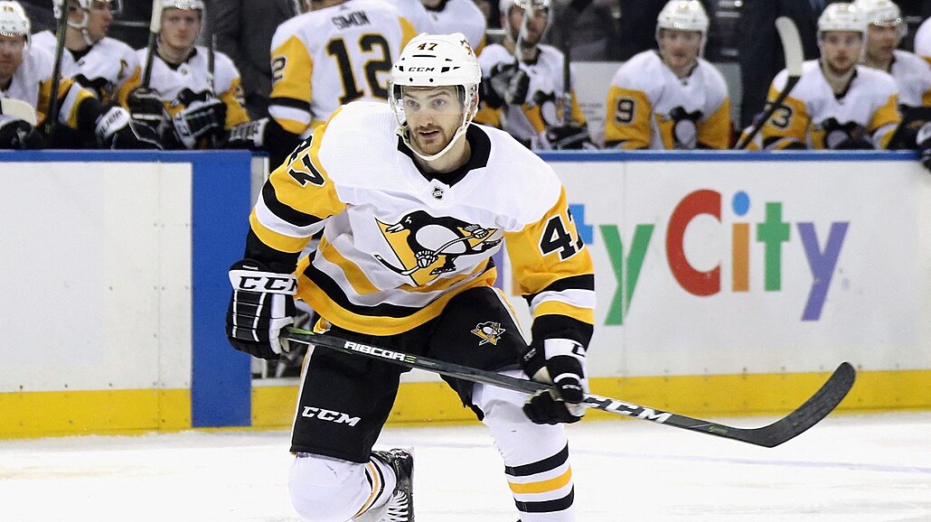 Adam Johnson odehrál v NHL tináct zápas, vechny za Pittsburgh Penguins.