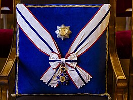 Na Pra�ském hrad� prob�hla zkou�ka p�edávání státních vyznamenání p�i...