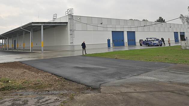 Nov hangr na monovskm letiti nabdne dopravnm spolenostem zhruba 4,5 tisce metr tverench plochy. (20. jna 2023)