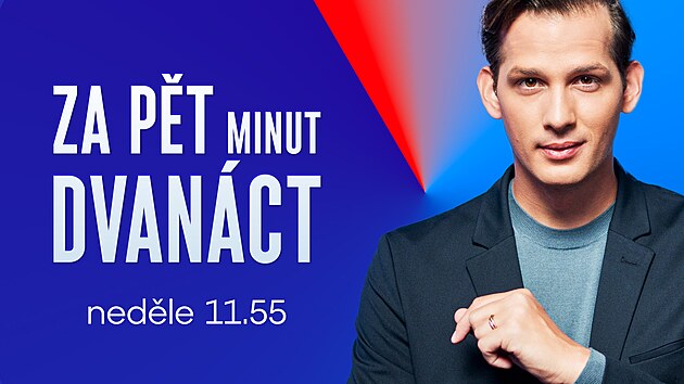 TV Nova p�edstavuje nov� po�ad Za p�t minut dvan�ct. Do vys�l�n� jde poprv� v ned�li 29. 10. 2023. Moderovat ho bude Martin �erm�k