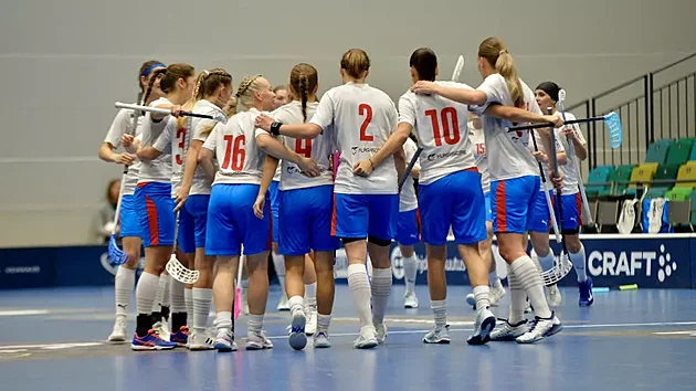 Floorball oyuncuları Brno'daki Dünya Şampiyonasında İsviçre, Letonya ve Danimarka ile oynayacak