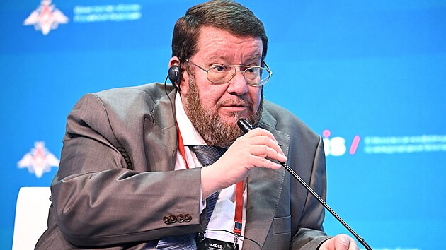 Rusk politolog Jevgenij Satanovskij. (15. srpna 2023)