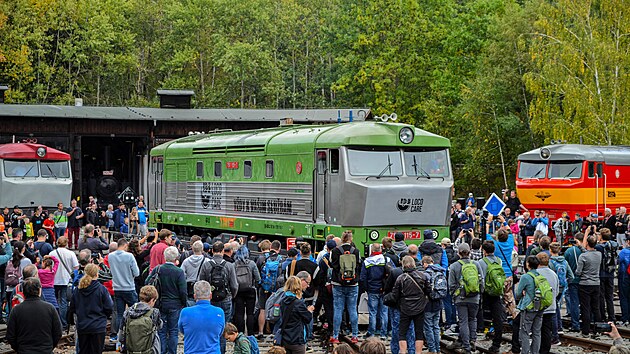 Z naten 128. dlu magaznu POZOR VLAK, setkn Bardotek v Lun u Rakovnka