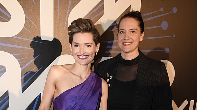 Martina Viktorie Kopeck a jej partnerka Andrea na StarDance XII (Praha, 21. jna 2023)