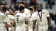 Ragbisté Anglie s bronzovými medailemi z mistrovství svta.