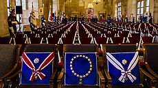 Na Praském hrad probhla zkouka pedávání státních vyznamenání pi...