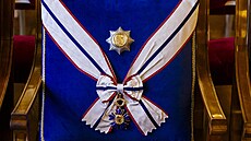 Na Praském hrad probhla zkouka pedávání státních vyznamenání pi...