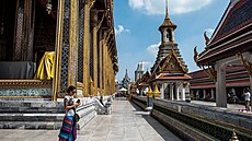 Velký palác �i Královský palác v centru Bangkoku, hlavního m�sta Thajska