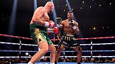 Tyson Fury a Francis Ngannou.