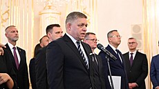 Slovenský premiér Robert Fico (25. íjna 2023)