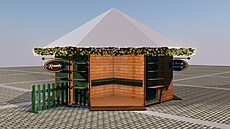 Nám�stí P�emysla Otakara II. zaplní o adventu nové stánky v kombinaci medové a...