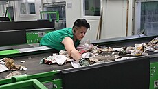 Ostrava za�ala t�ídit sm�sný odpad. Nová linka za 280 milion� ostravské...