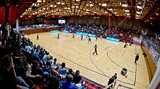 Chomutov, 26. 10. 2023. EuroCup basketbalistek. BK Levhartice Chomutov -...
