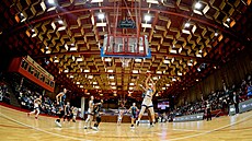 Chomutov, 26. 10. 2023. EuroCup basketbalistek. BK Levhartice Chomutov -...