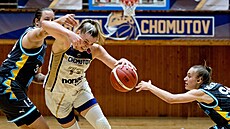 EuroCup basketbalistek. BK Levhartice Chomutov - Movistar Estudiantes...