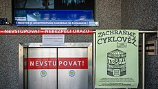 Informace o petici na cyklověži u nádraží v Hradci Králové (květen 2018)