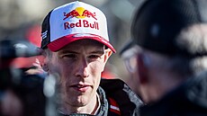 Britský rallye závodník Elfyn Evans.