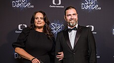 Jitka vanarová a Petr adek na StarDance XII (Praha, 21. íjna 2023)