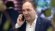 Ministr zem�d�lství Marek Výborný na programové konferenci KDU-�SL. (21. �íjna...