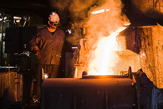 V brn�nské slévárn� Heunisch vyráb�jí náro�né odlitky z �edé litiny. P�i výrob�...