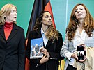 Pedsedkyn Bundestagu Barbel Basová se v Berlín setkala s píbuznými...