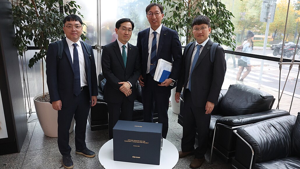 Korejský dodavatel podal nabídku na dostavbu Dukovan. (31. íjna 2023)
