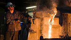 V brn�nské slévárn� Heunisch vyráb�jí náro�né odlitky z �edé litiny. P�i výrob�...