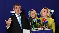 Babi�, Schillerová, Dostálová na konferenci hnutí ANO v �íjnu 2023