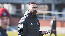 Tim Sparv na tréninku spar�anské rezervy.