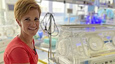 Eva korpíková, lékaka novorozenecké JIP jihlavské nemocnice, pedstavuje nový...