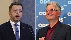 Zleva Vít Raku�an a Jan Zahradil