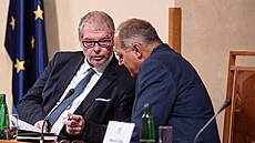 Generální �editel Povodí Vltavy Petr Kubala v Senátu na konferenci O�ekávané...