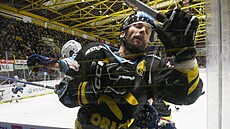 Litvínov, 31. 10. 2023, Litvínov - Kometa Brno, hokejová extraliga. Janis Jaks...