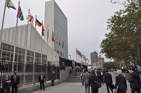 Sídlo Organizace spojených národ v New Yorku
