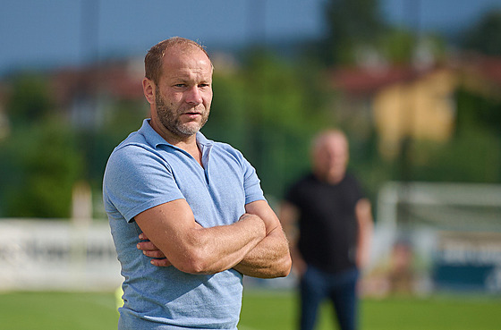 Asistent trenéra Kromíe Ivo Svtlík.