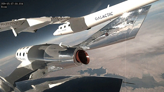 První turistický let spolenosti Virgin Galactic (10. srpna 2023)