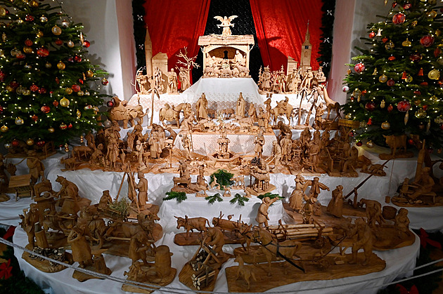 Přerovské Vánoce na zámku letos oživilo sportovní nářadí a zimní oblečení